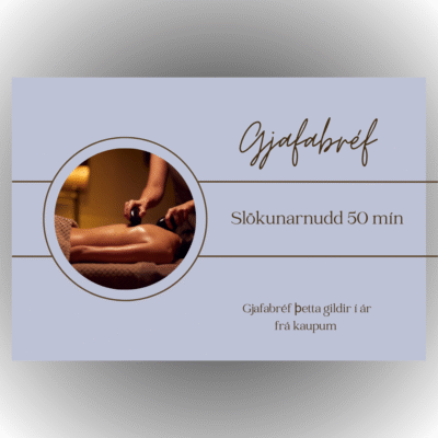 Gjafabréf - Slökunarnudd